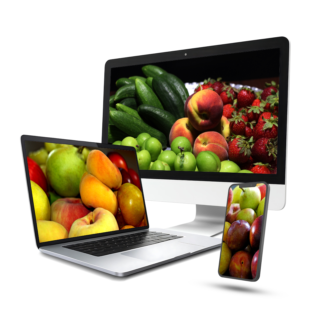 میوه های رنگین